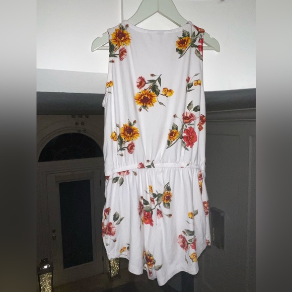 URBAN KIDS GIRLS ZIPPERED FLORAL ROMPER 🌻 - Picture 2 of 2